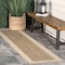 Nuloom Asha Simple Border Indoor/Outdoor Area Rug 2ft x 8ft GBCB02B-208 - alternate 1